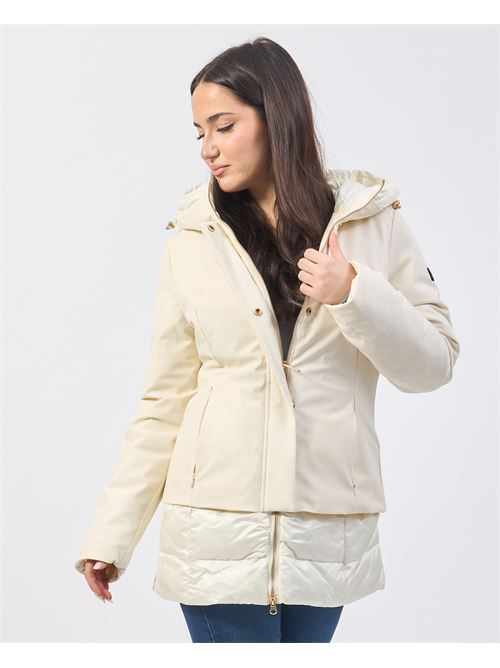 Manteau femme Yes Zee avec empiècements en nylon YES ZEE | O086-NU000157